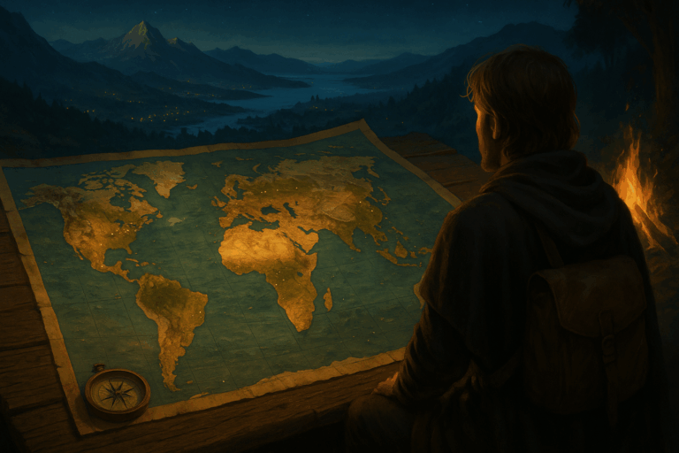 The World Map: Seeing Your Career Development Like an RPG Adventure